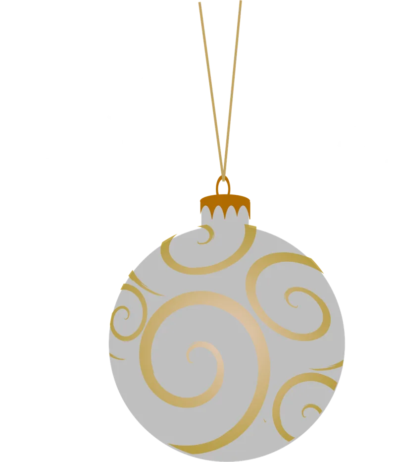 Bauble Tree Round Stickdatei – Weihnachten