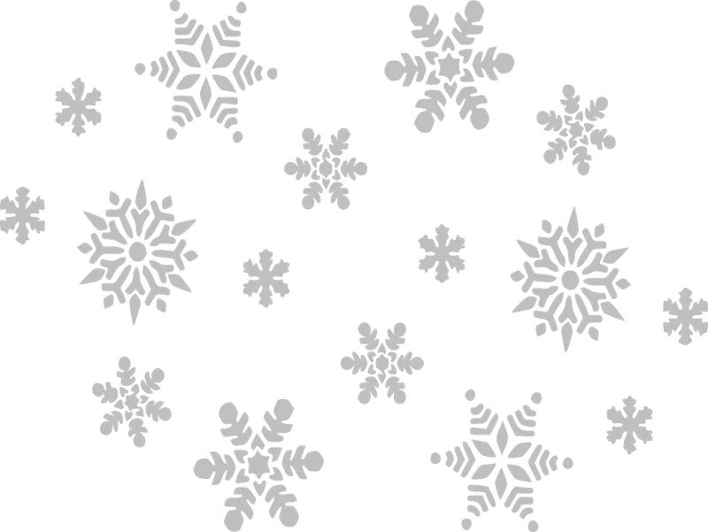 Snowflake Gray Fall Stickdatei – Weihnachten