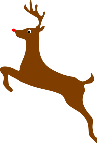 Christmas Holiday Reindeer Stickdatei