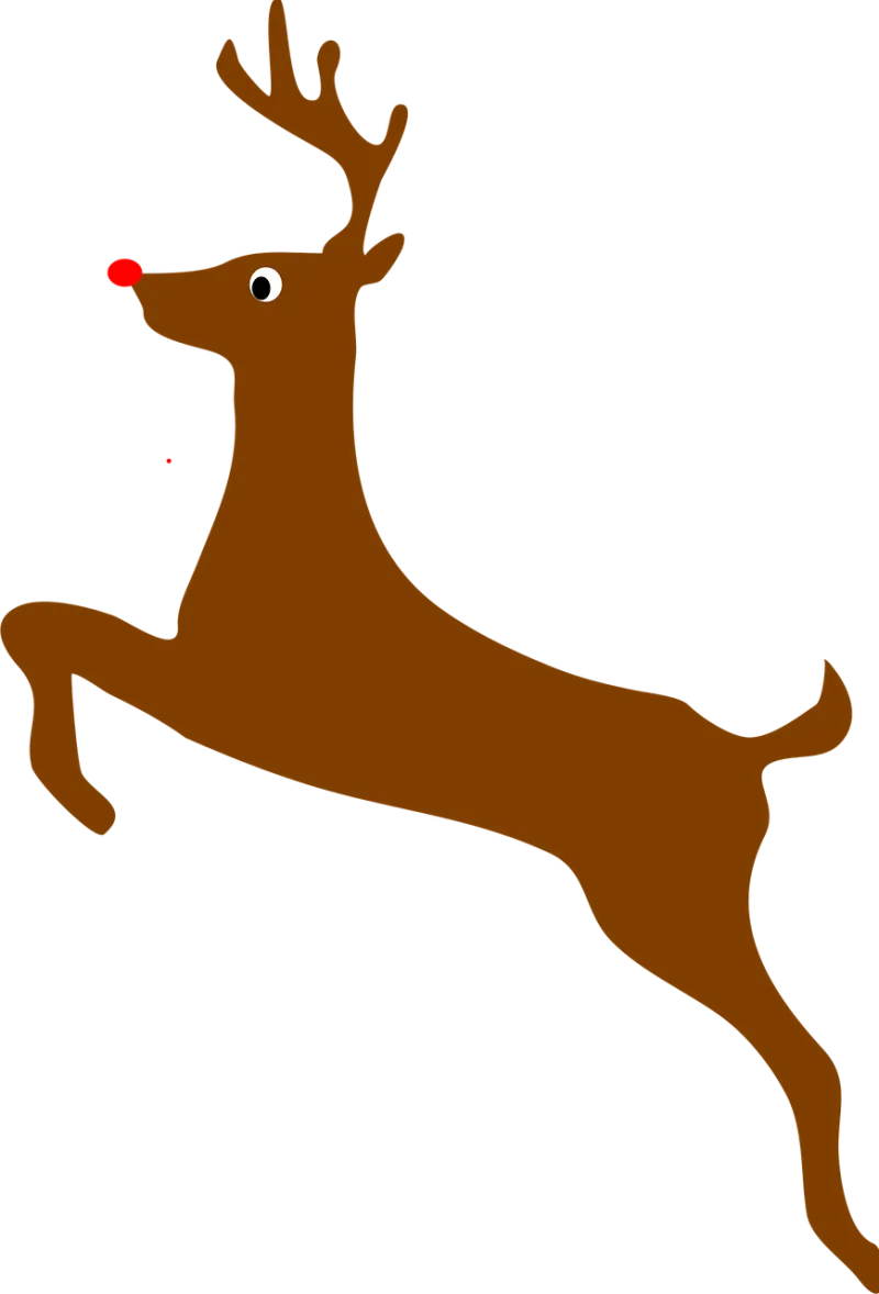Christmas Holiday Reindeer Stickdatei – Weihnachten