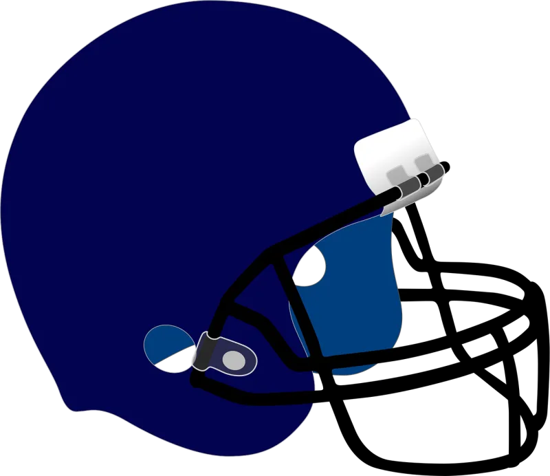 Blue Safety Protection Stickdatei – Sport