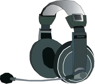 Headphones Speaker Audio Stickdatei