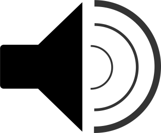 Speaker Symbol Black Stickdatei