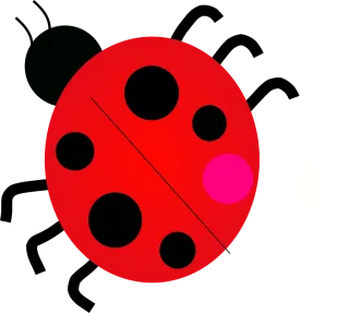 Junebug Ladybug Ladybird Stickdatei