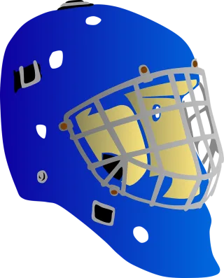 Helmet Hockey Goalie Stickdatei – Kinder