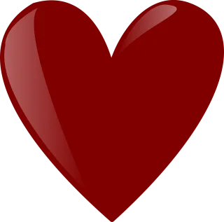 Heart Red Love Stickdatei