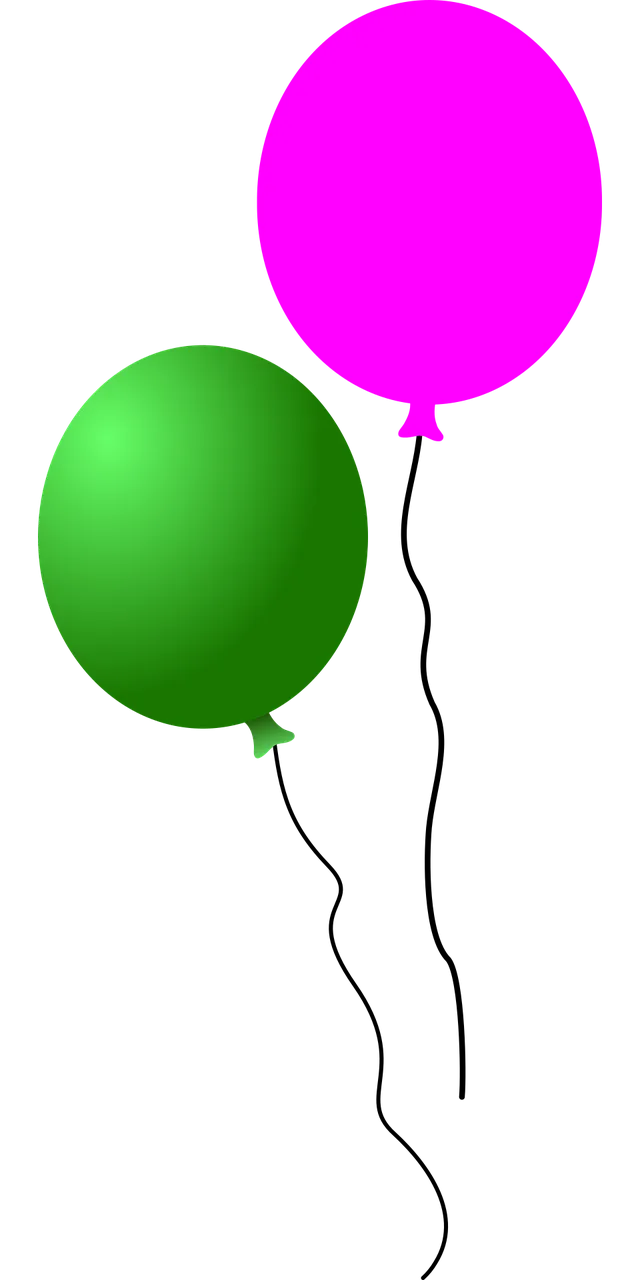 Balloons Pink Happy birthday Stickdatei – Fahrzeuge