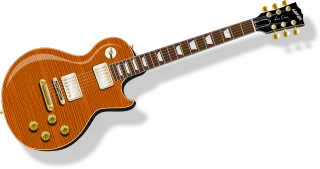 Guitar Electric Gibson Stickdatei
