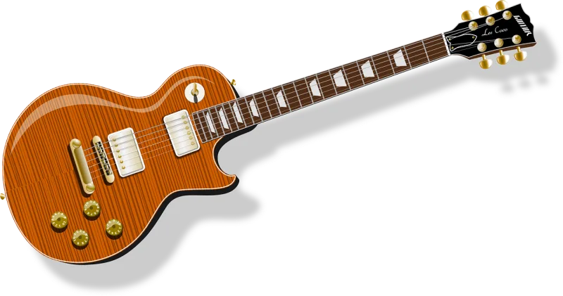 Guitar Electric Gibson Stickdatei – Musik