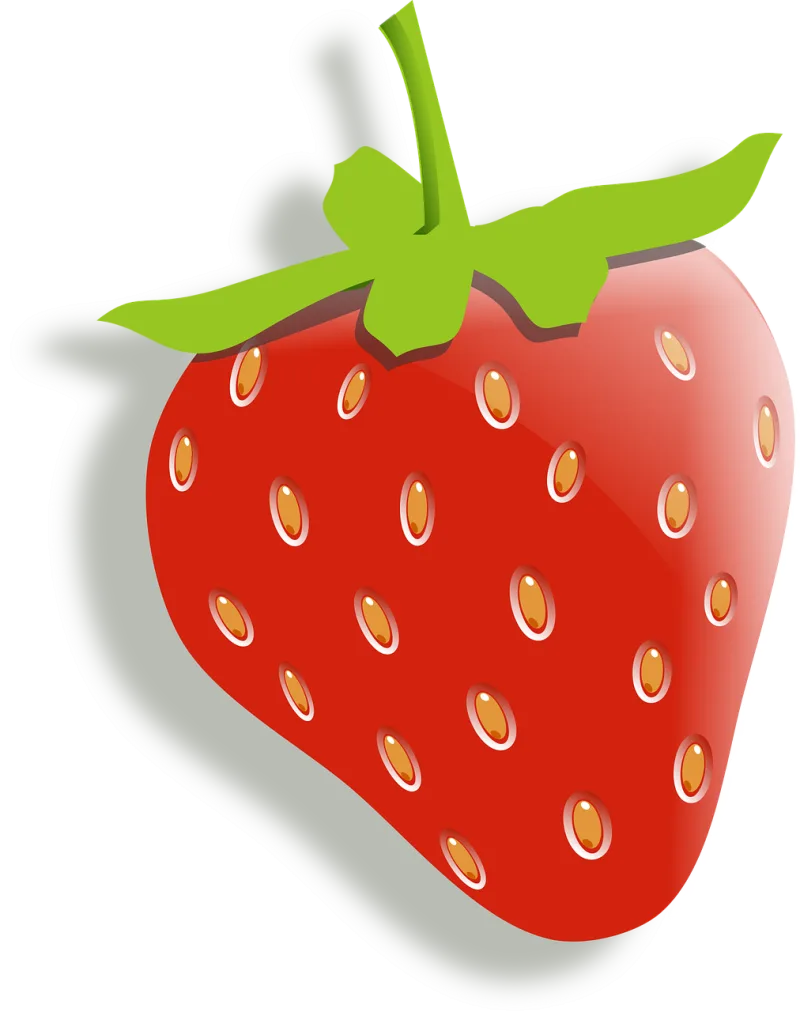Strawberry Fruit Food Stickdatei – Essen & Trinken