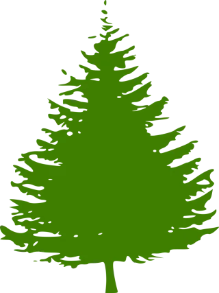 Pine Tree Christmas tree Stickdatei