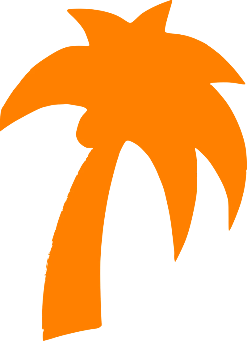 Palm Tree Botanic Stickdatei – Natur