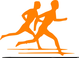 Runners Track Athletics Stickdatei