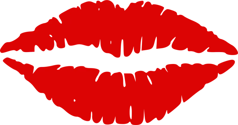 Lips Kiss Mouth Stickdatei – Herzen & Liebe