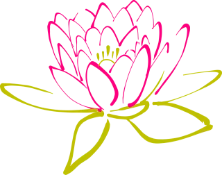 Lotus Flower Beautiful flowers Stickdatei