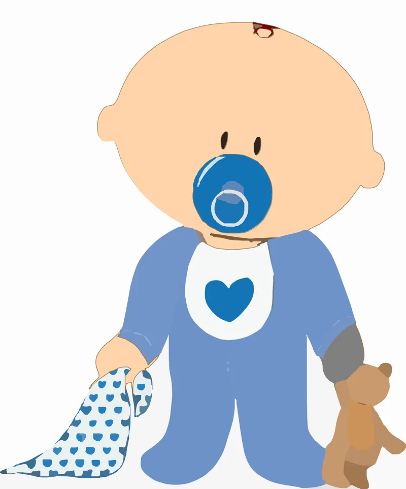 Baby Boy Teddy Stickdatei – Kinder