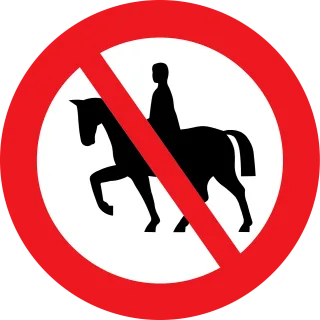 Sign Nature Riding Stickdatei