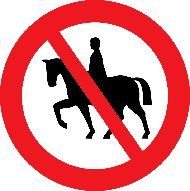 Sign Nature Riding Stickdatei – Tiere