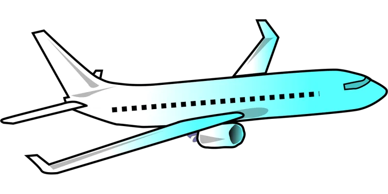 Airplane Fly White Stickdatei – Fahrzeuge