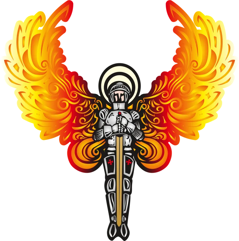 Angel Wings Character Stickdatei – Weihnachten
