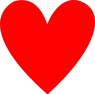 Heart Love Red Stickdatei