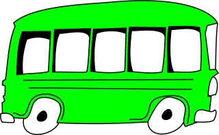 Bus School British Stickdatei