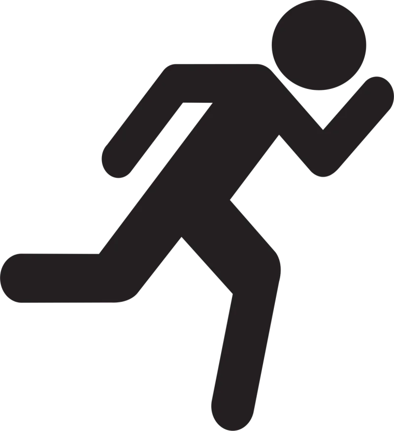 Runner Pictogram Sport Stickdatei – Sport