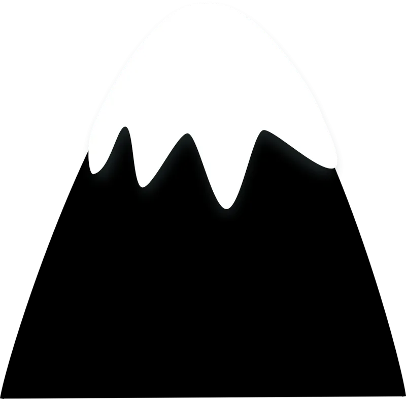 Hill Snow Mountain Stickdatei – Natur