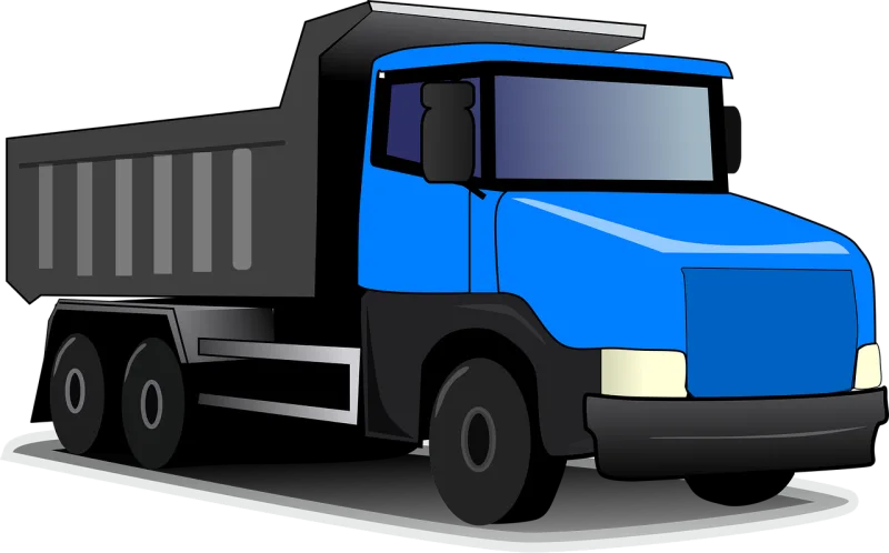 Truck Transport Work Stickdatei – Fahrzeuge