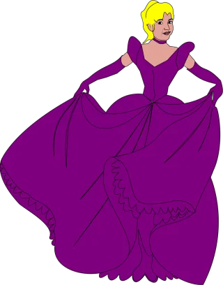 Princess Lady Blonde Stickdatei