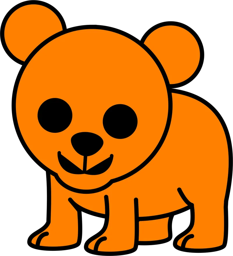 Bear Teddy Cute Stickdatei – Kinder