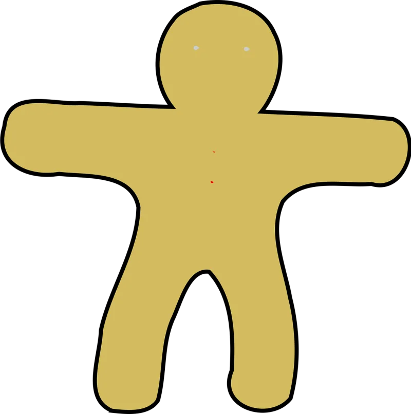 Gingerman Cookie Gingerbread Stickdatei – Essen & Trinken