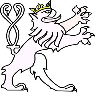 Lion Coat of arms Crown Stickdatei