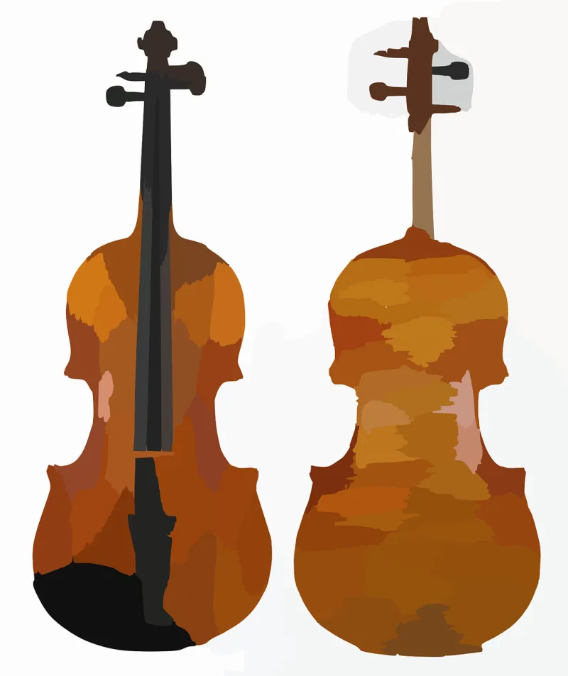 Instrument Blurred Fiddles Stickdatei – Musik