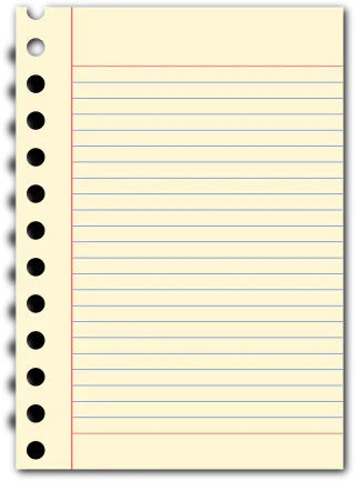 Paper School Note Stickdatei – Musik