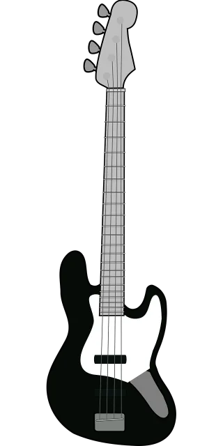 Bass Music Electric Stickdatei