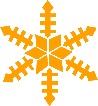 Snow flake Gold Winter Stickdatei – Weihnachten