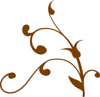 Branch Decoration Twisted Stickdatei