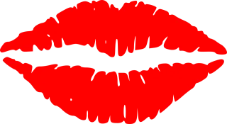 Lips Mouth Kiss Stickdatei