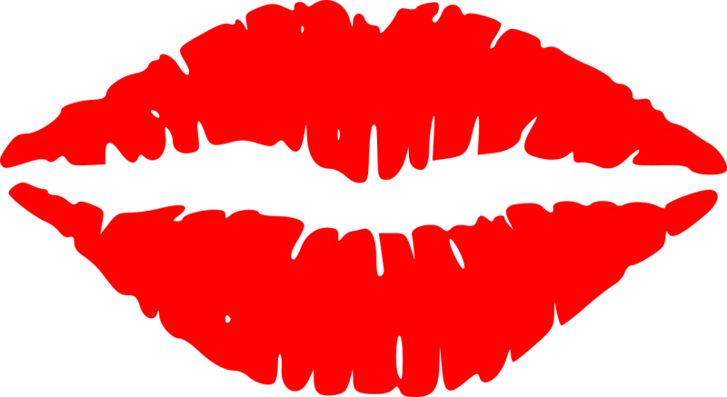Lips Mouth Kiss Stickdatei – Herzen & Liebe