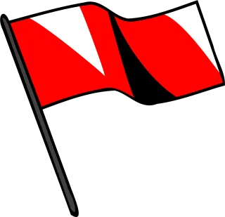 Signal Flag Wave Stickdatei