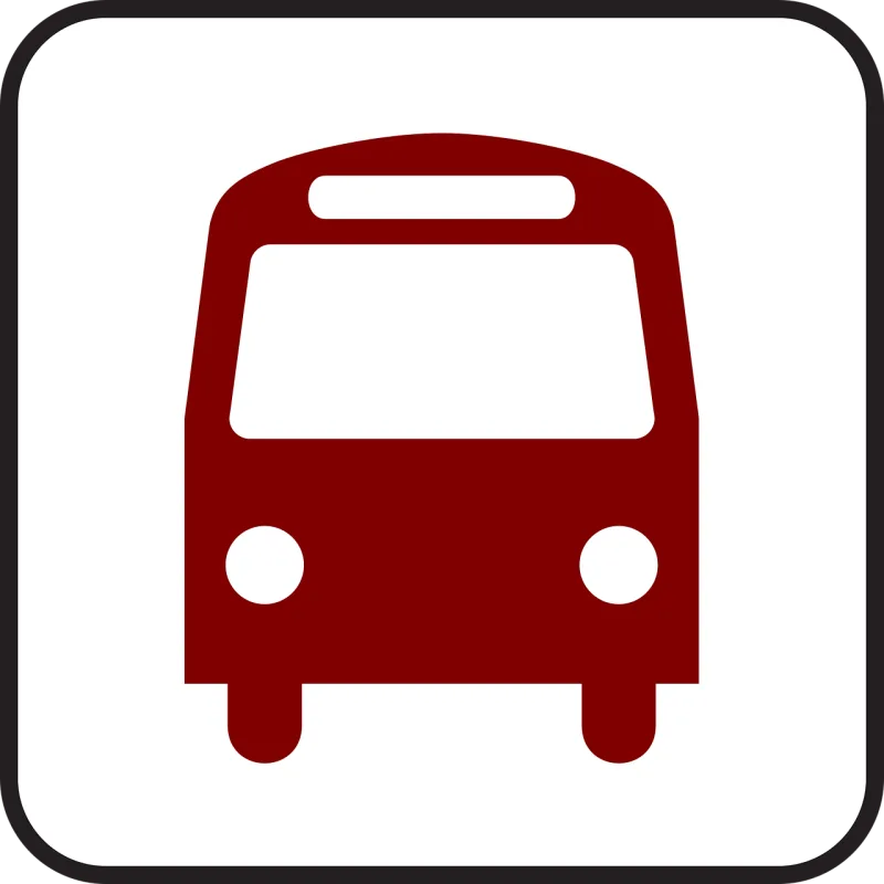 Sign Bus Transportation Stickdatei – Fahrzeuge