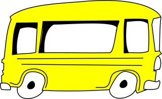 Bus Transportation Public Stickdatei
