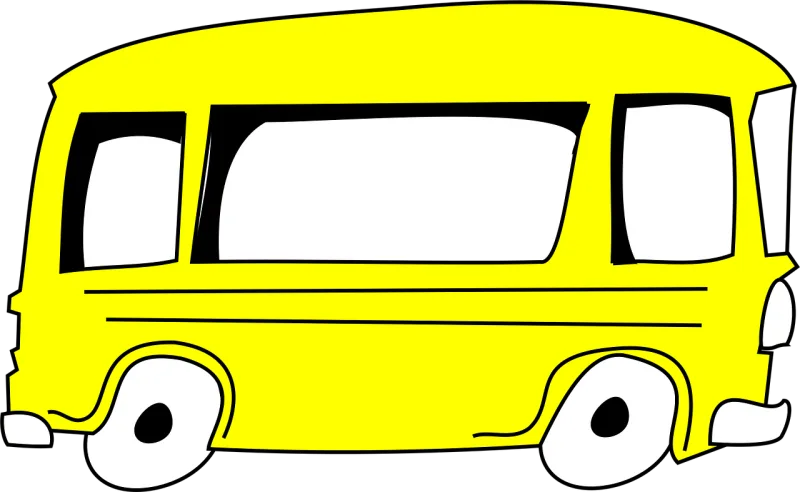 Bus Transportation Public Stickdatei – Fahrzeuge