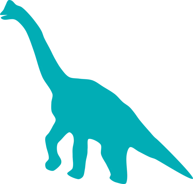 Dinosaur Huge Long neck Stickdatei – Kinder
