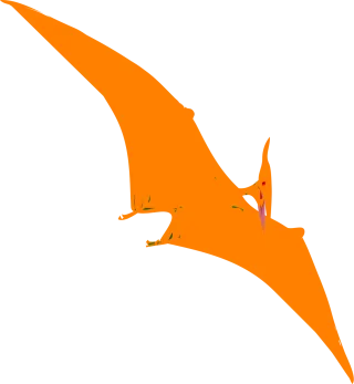 Dinosaur Fly Wings Stickdatei