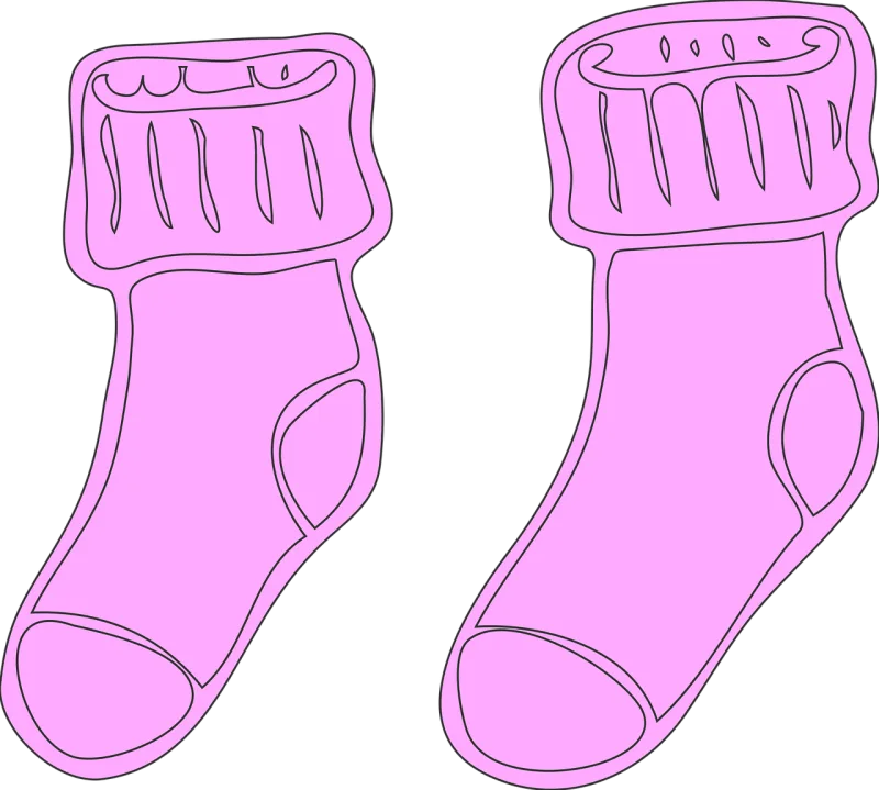 Socks Stockings Pink Stickdatei – Weihnachten