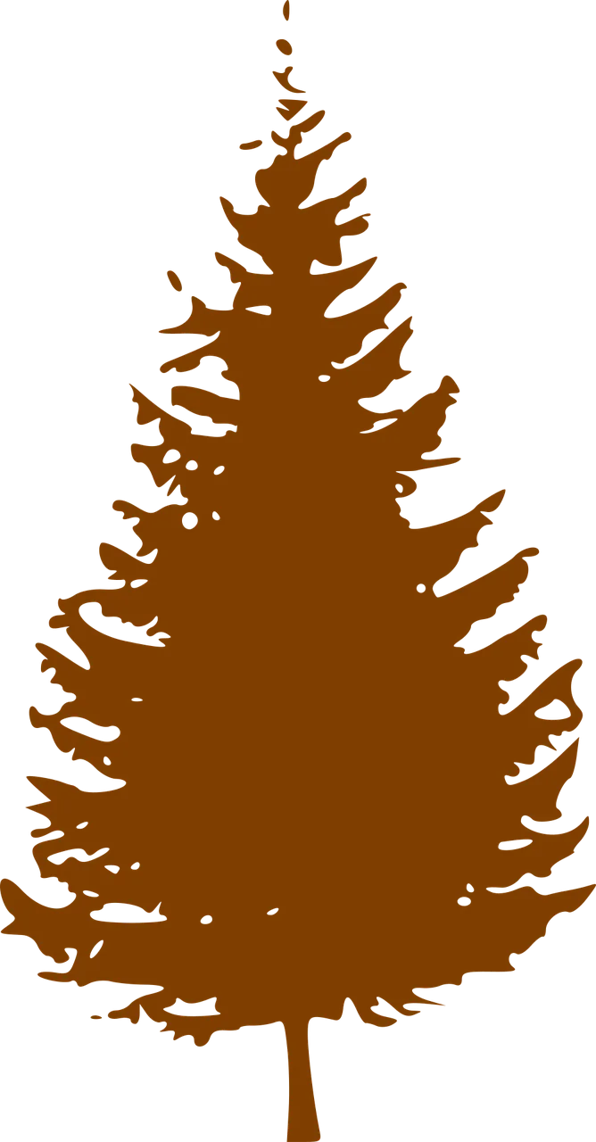Tree Conifer Brown Stickdatei – Weihnachten