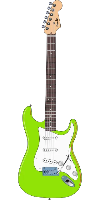 Guitar Instrument Electric Stickdatei