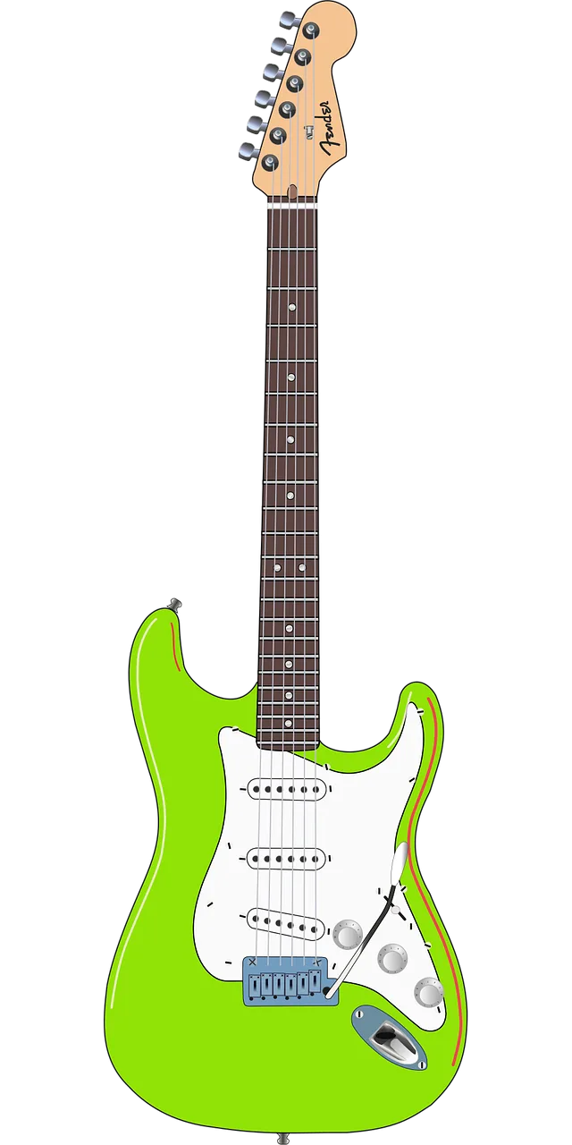 Guitar Instrument Electric Stickdatei – Musik